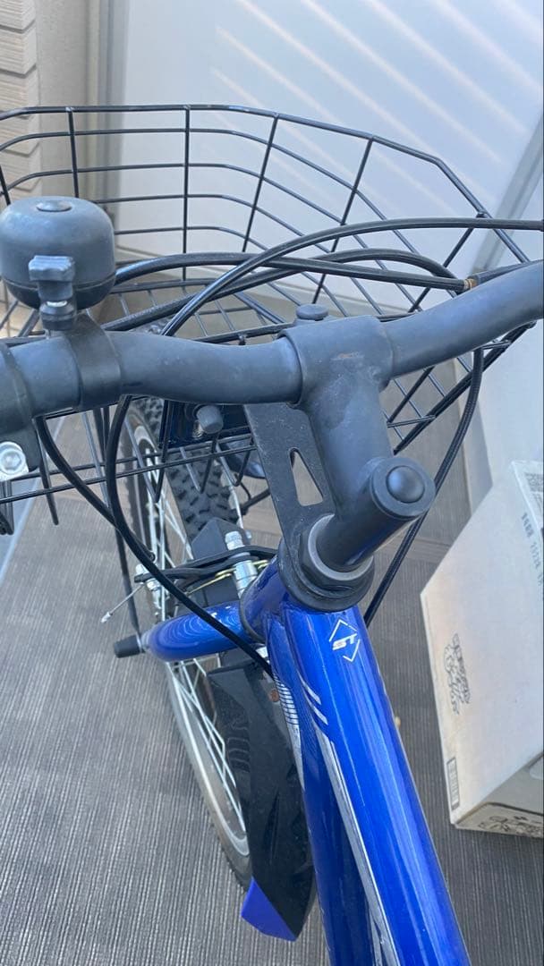 引き取り限定⭐︎青いキッズ自転車 20インチ
