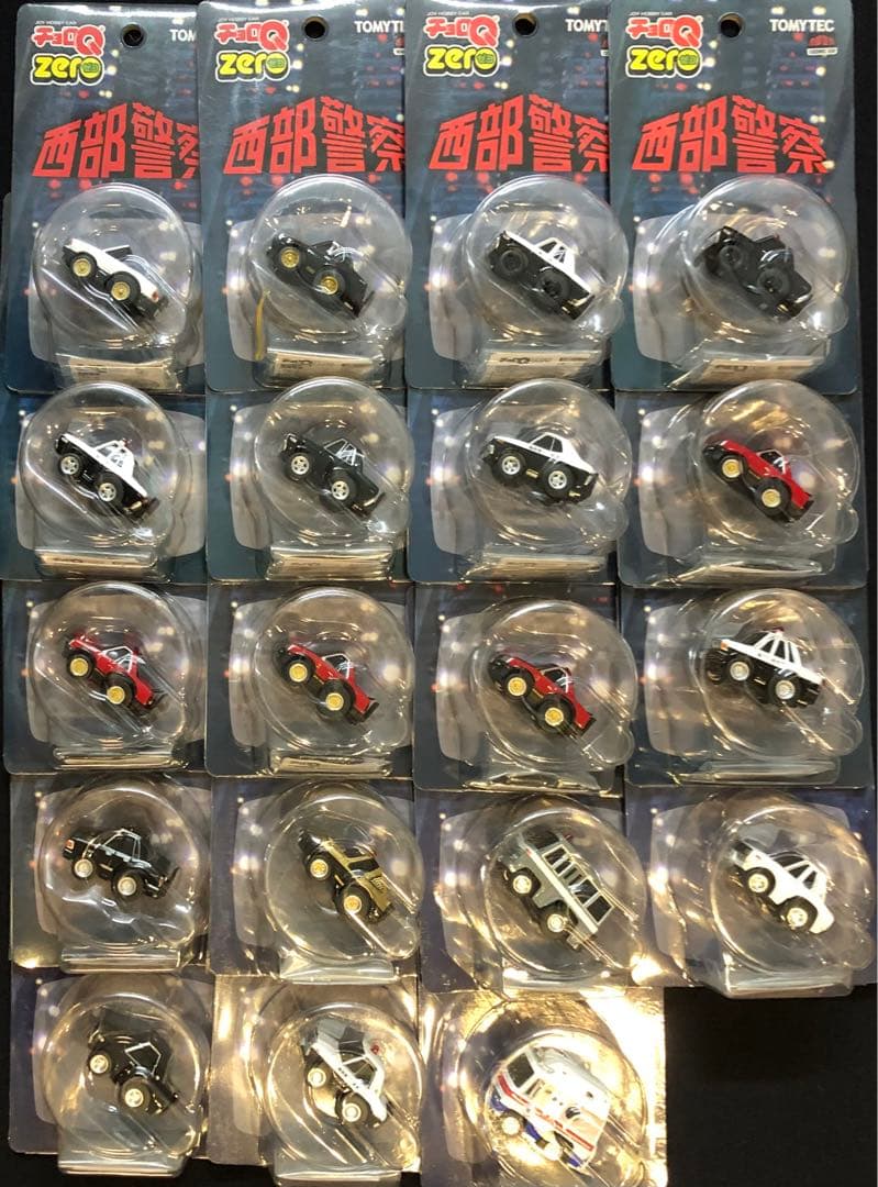 ★チョロQZERO西部警察19台フルコンポQセット