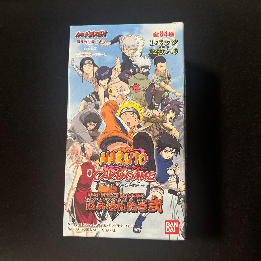 NARUTO 忍兵法札絵巻弐 未開封BOX