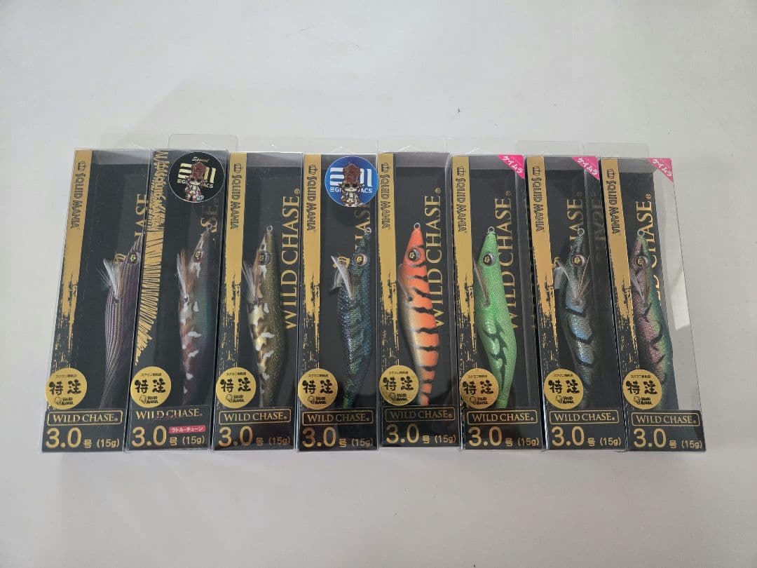WILD CHASE エギ 8個セット 3号 3.5号