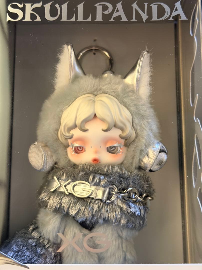 即日発送可 SKULLPANDA × XG ぬいぐるみペンダント