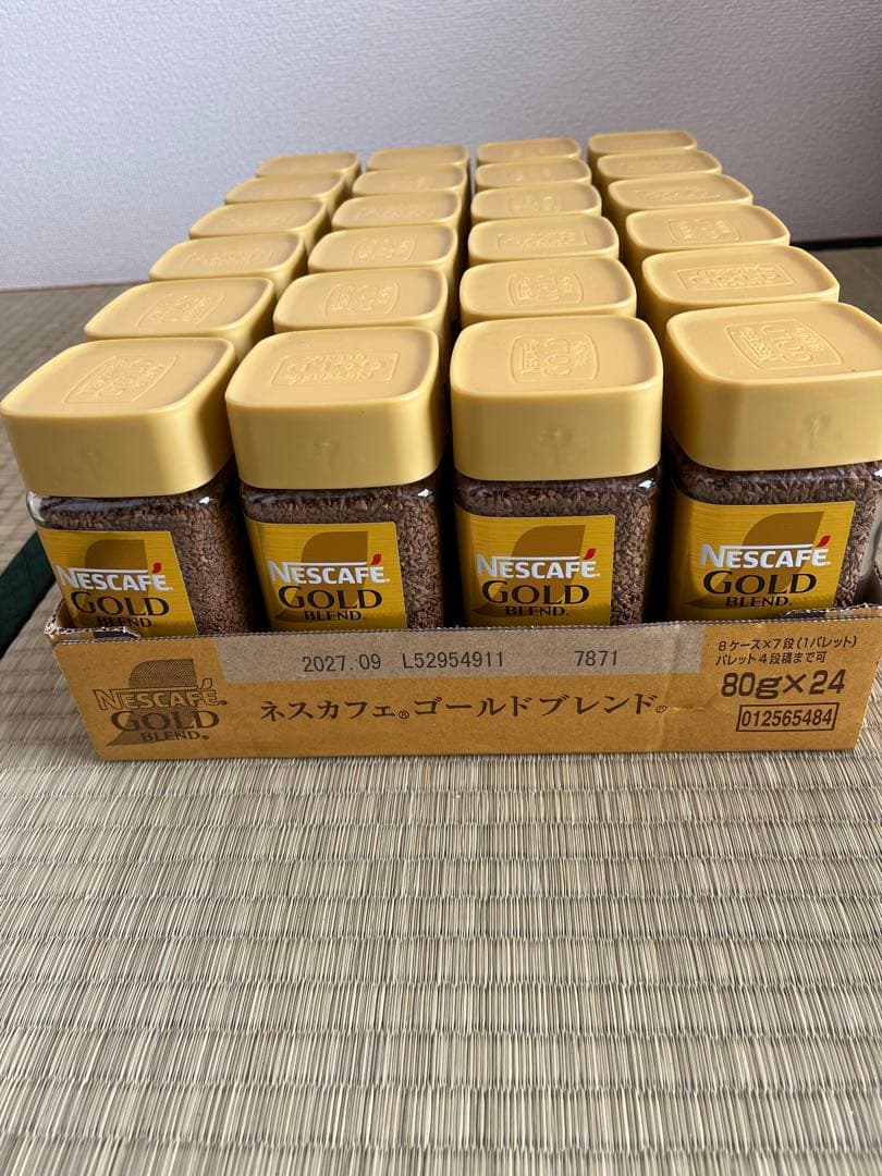 ネスカフェ ゴールドブレンド 80g 24本セット 1ケース インスタント