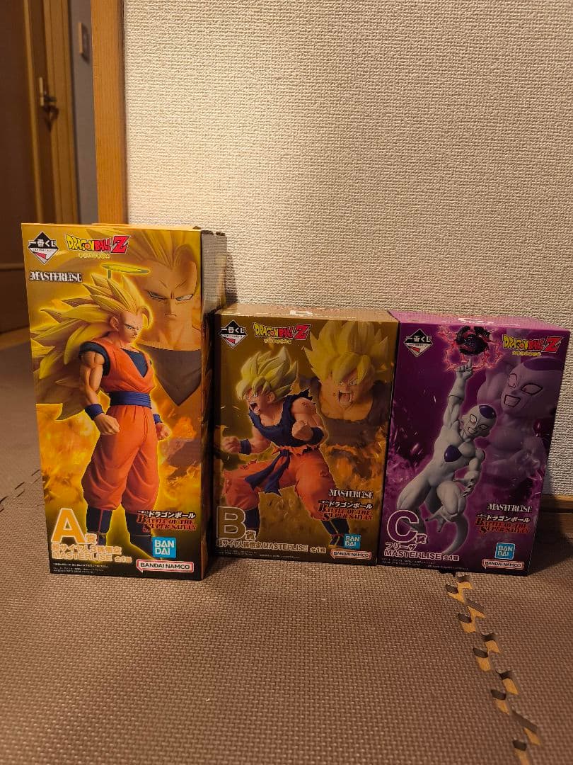 【お値下げ】一番くじ　ドラゴンボール　フィギュア　3点セット　下位賞付