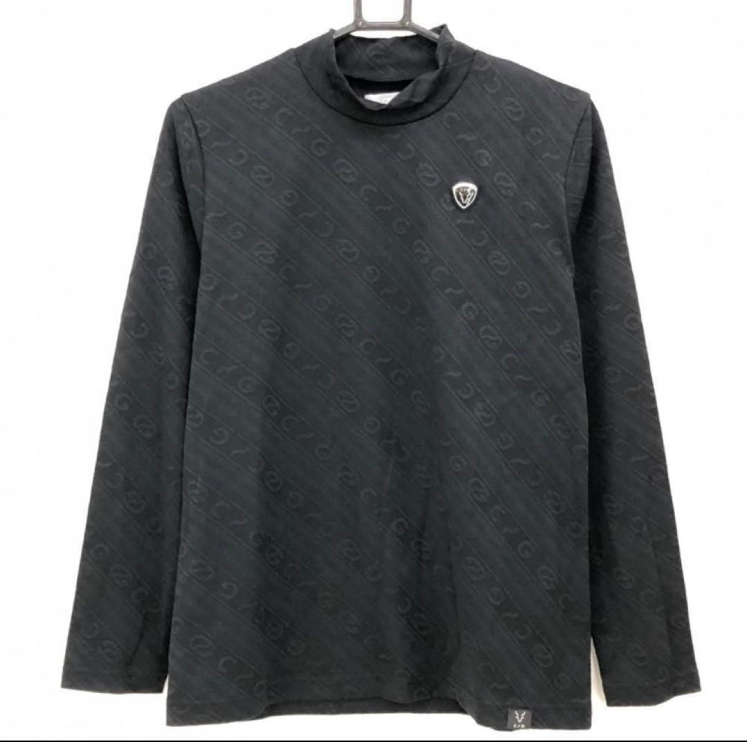 cpg ゴルフ　長袖ハイネックシャツ黒　サイズ4（XL）