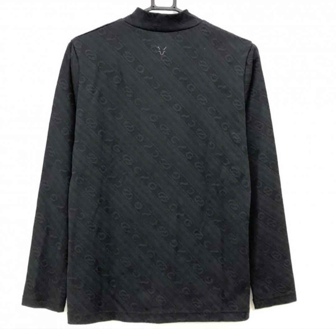 cpg ゴルフ　長袖ハイネックシャツ黒　サイズ4（XL）