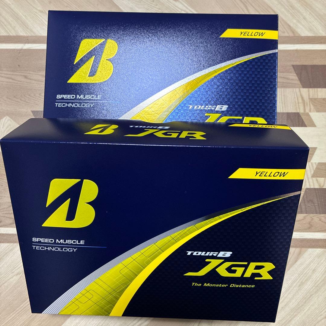 BRIDGESTONE GOLF TOUR B JGR イエロー 2ダース