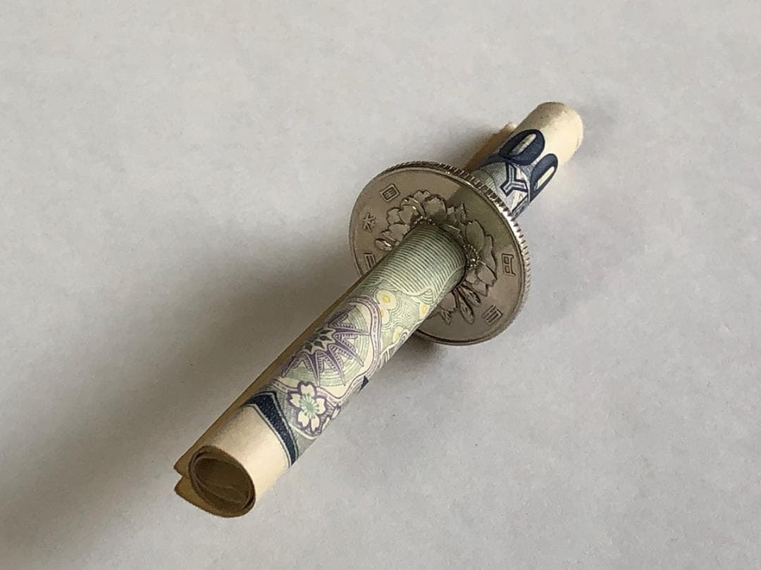 100円 シガースルー タバコ たばこ 貫通 マジック 手品