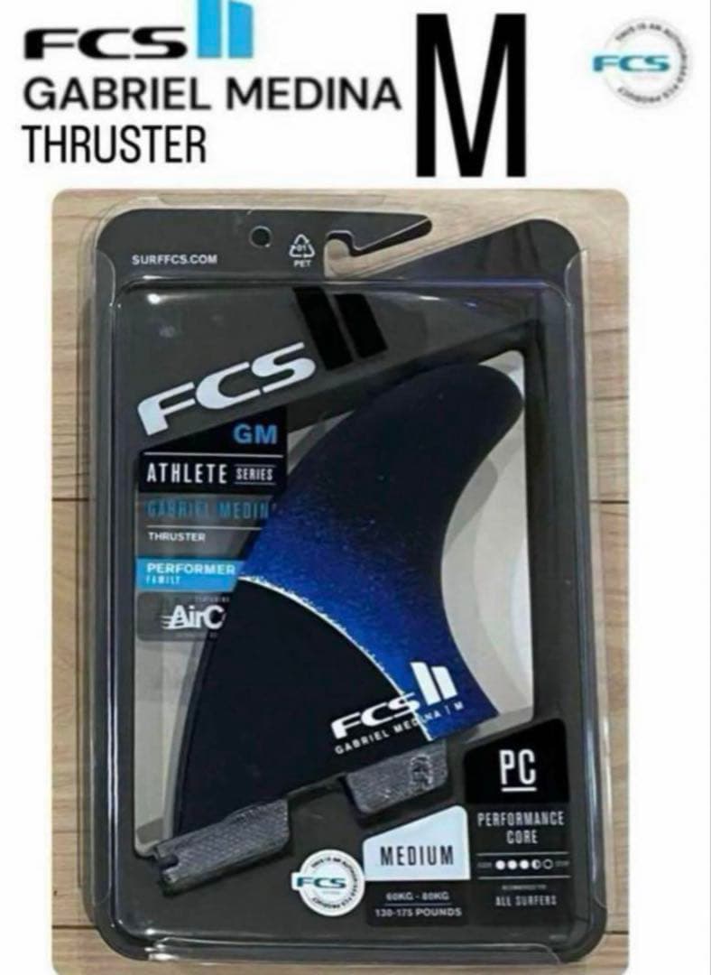 サーフィン・ボディボード FCS II GABRIEL MEDINA SIGNATURE TRI FIN