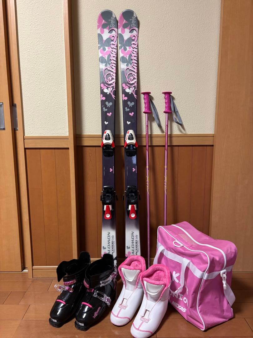 スキー　セット　SALOMON 150センチ