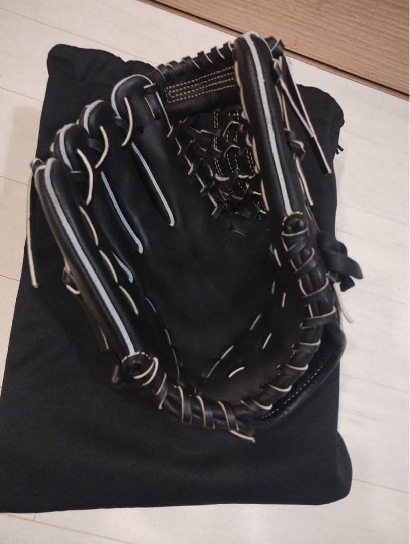 Under Armour アンダーアーマー 野球グローブ 黒 ジュニア 左投