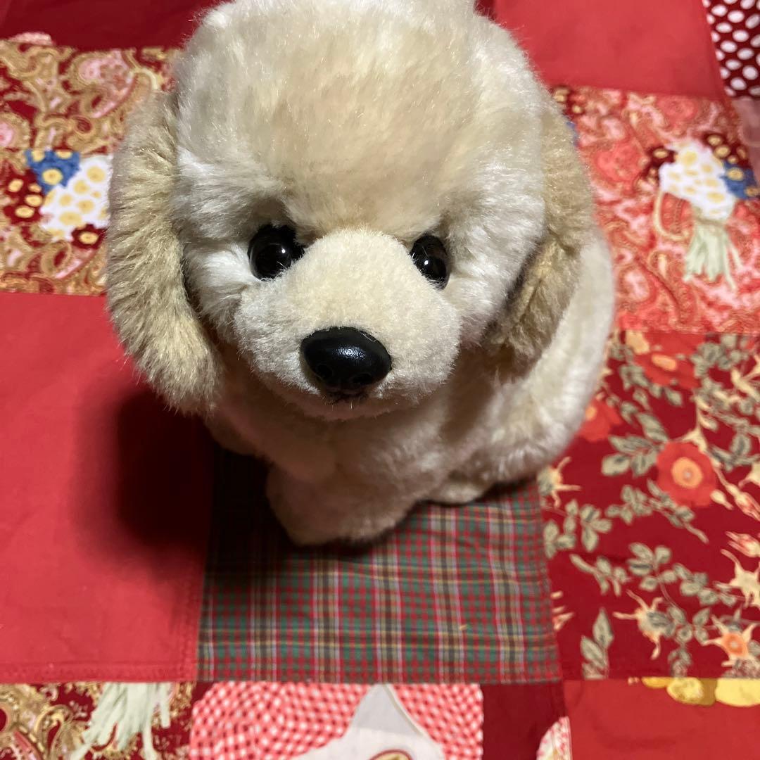 レトロぬいぐるみ犬　四季オリジナルぬいぐるみ　レトリバー　リアルぬいぐるみ