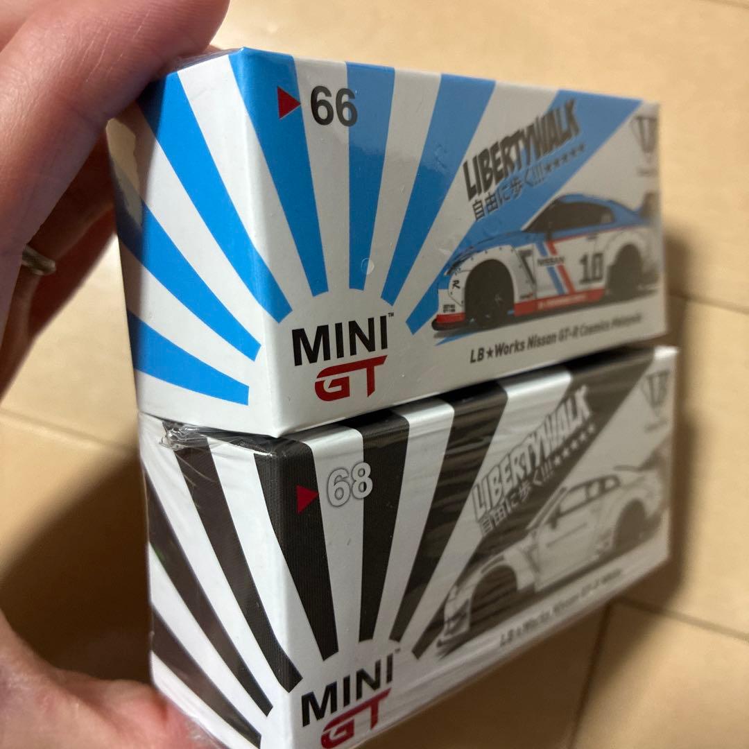 mini gt Liberty Walk Nissan GT-R 2台セット