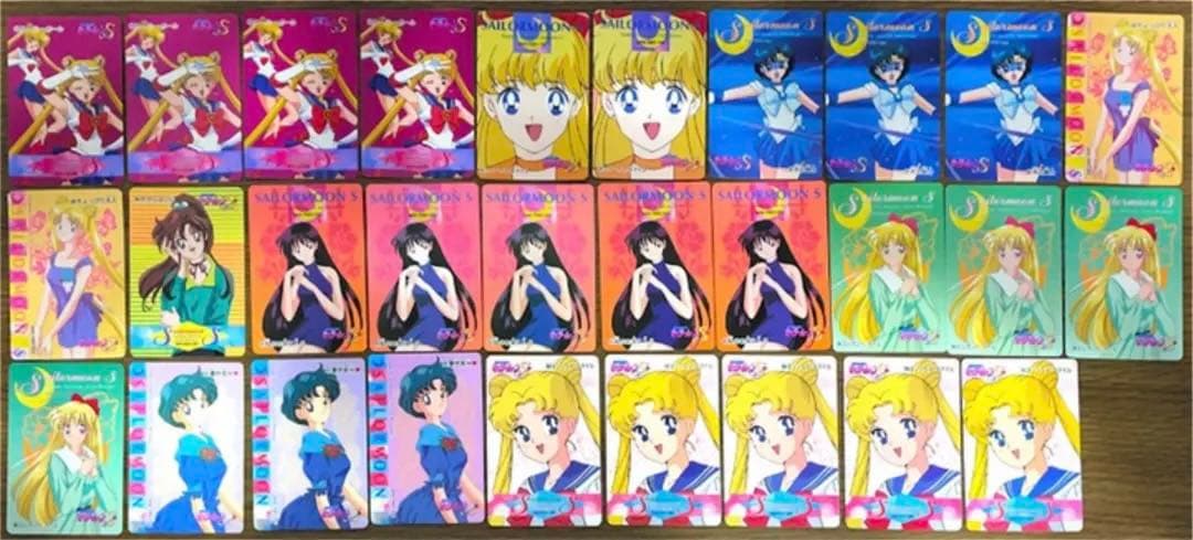 ⑨セーラームーンカード　カードダス　セーラームーンS