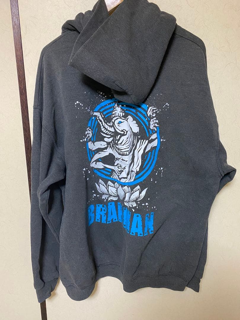 【激レア】入手困難、BRAHMAN の20年以上前のバンドグッズ　パーカー　XL