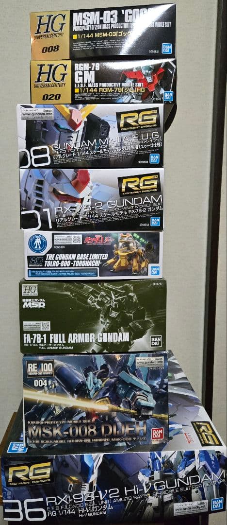 サカタユウキ ガンプラ１５点セット