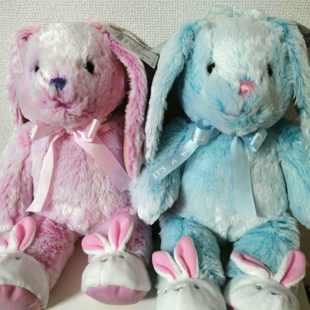 ビルドアベア うさぎ ぬいぐるみ 2体セット アメトイ ファンシートイ