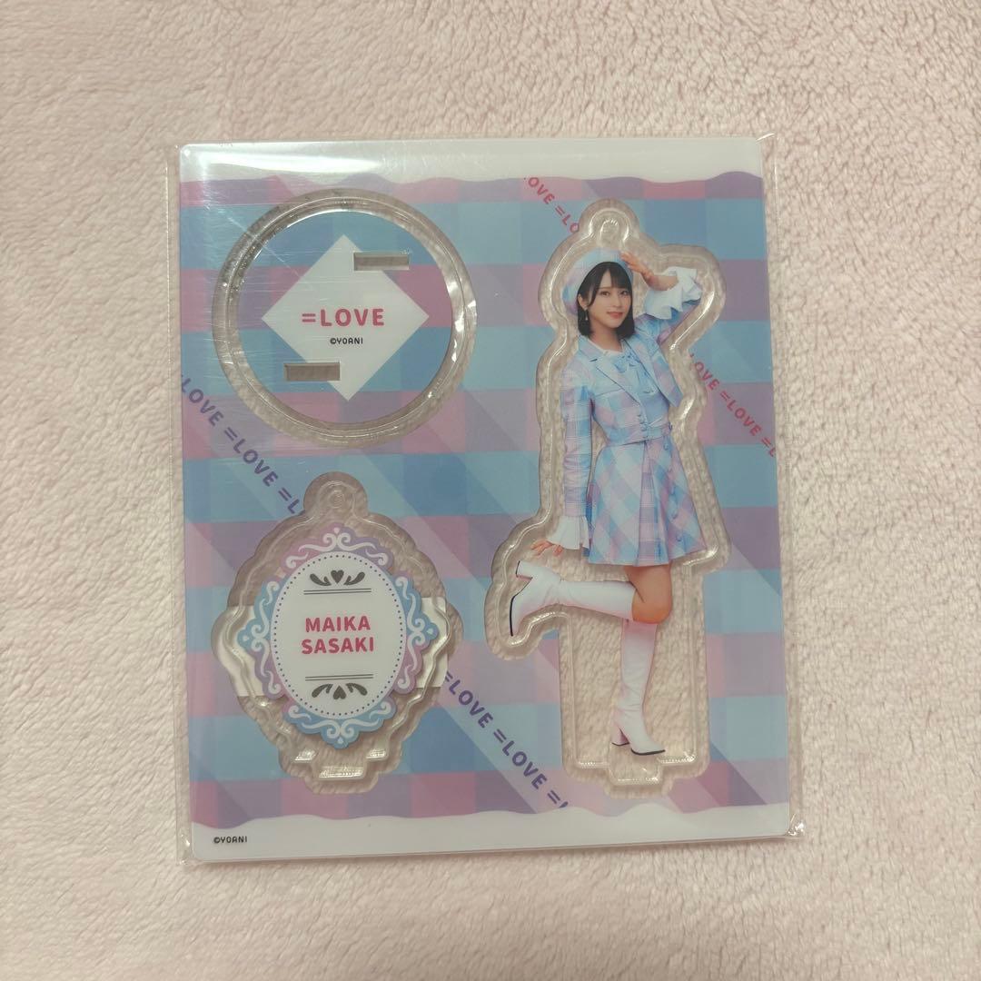 イコラブ 佐々木舞香 冬ツアーチェック衣装 マカロン衣装 アクスタ