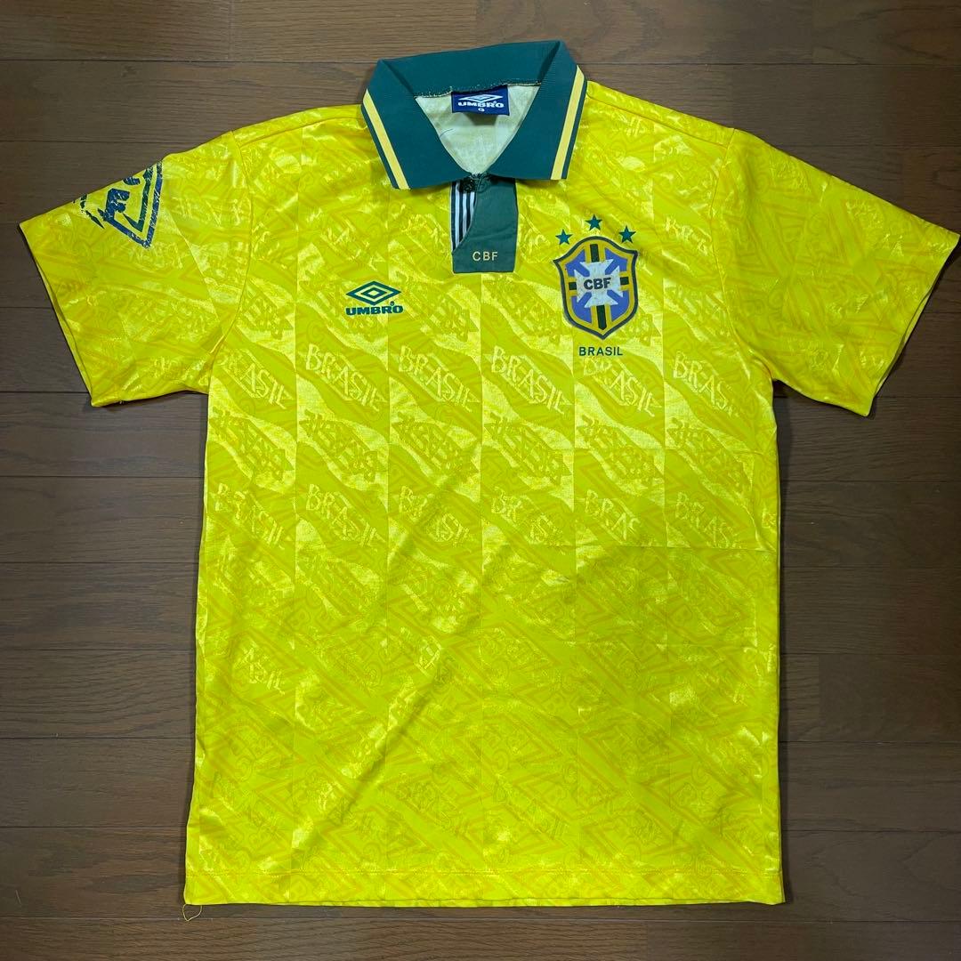 ブラジル代表　1992 1993 アンブロ　ロマーリオ　90s お正月限定セール