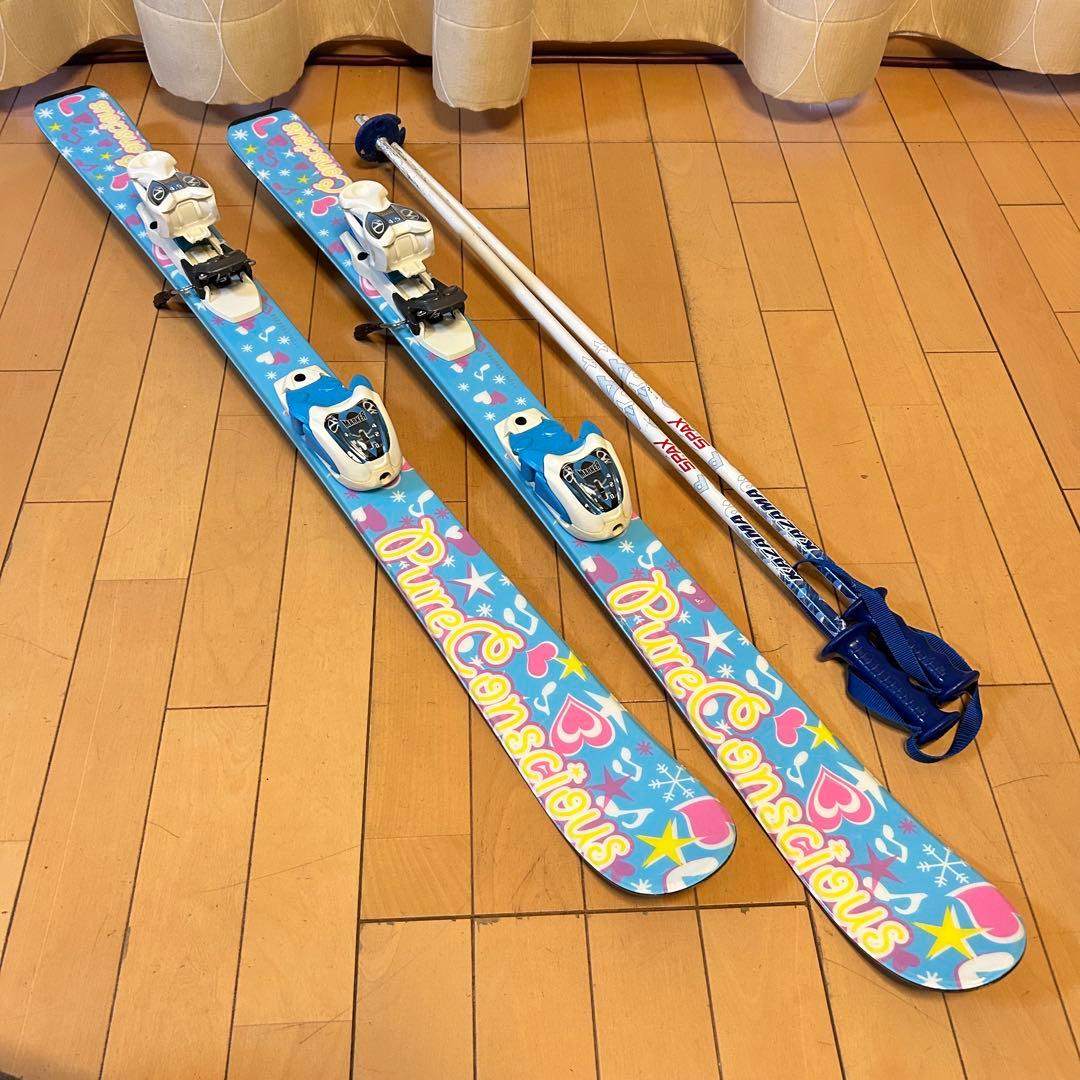 ◇美品◇ PURECONSCIOUS 110cm ブーツ　23cm キッズスキー