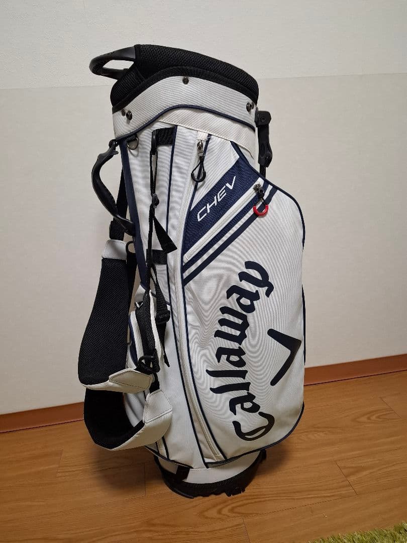 Callaway キャディバッグ ホワイト/ネイビー