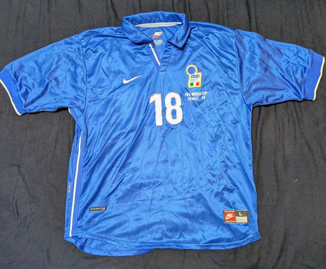 98年 W杯 イタリア代表 ユニフォーム サイズ L