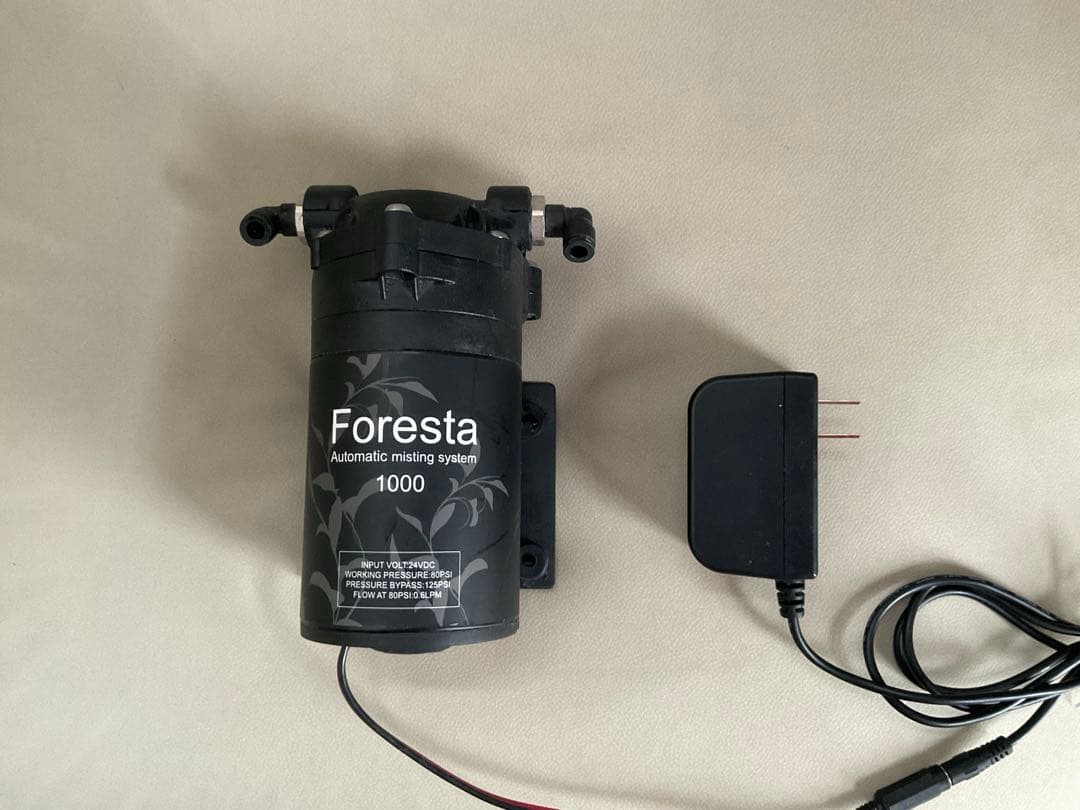 フォレスタプレッシャーポンプ　FS-1000 (電源アダプター、フィルター付属