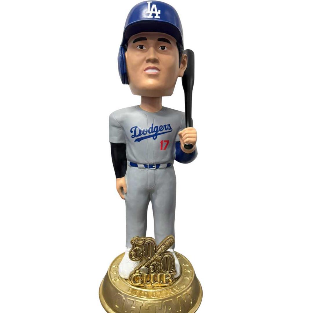 超希少 大谷翔平 超特大90cm FOCO ボブルヘッド祝2年連続Wシリーズ