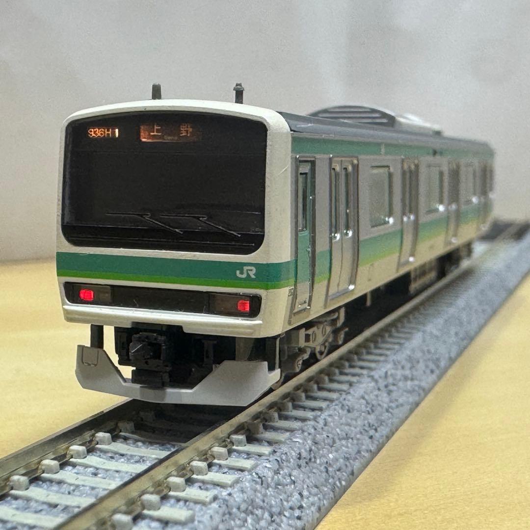 TOMIX E231 常磐線快速 10両セット 加工品 ジャンク品扱い