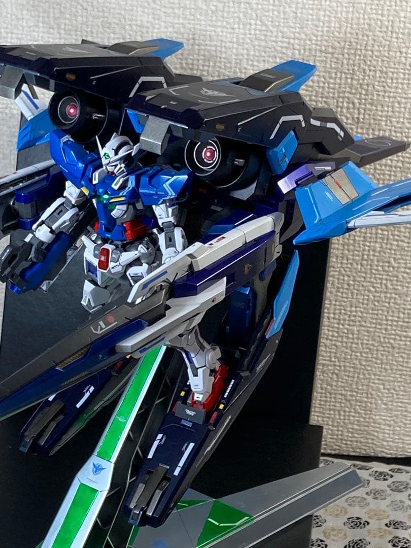 HG gnアームズ　RGエクシア　完成品　全塗装