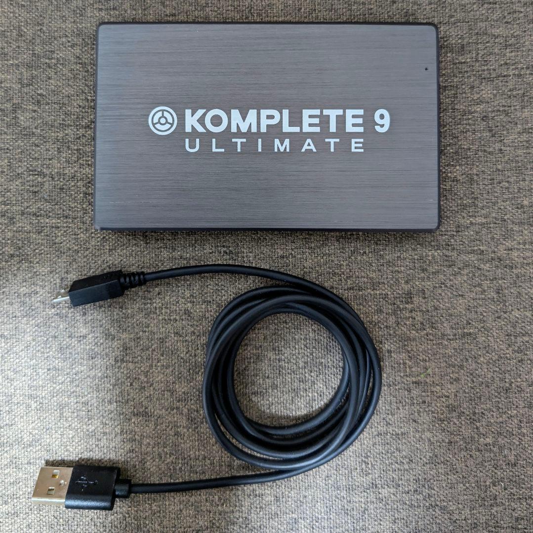 NI KOMPLETE 9 ULTIMATE 外付けHDD版（未使用・未登録）