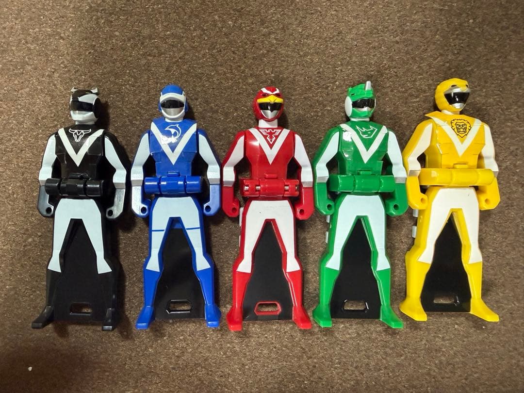 レンジャーキー　超獣戦隊ライブマン　5本セット