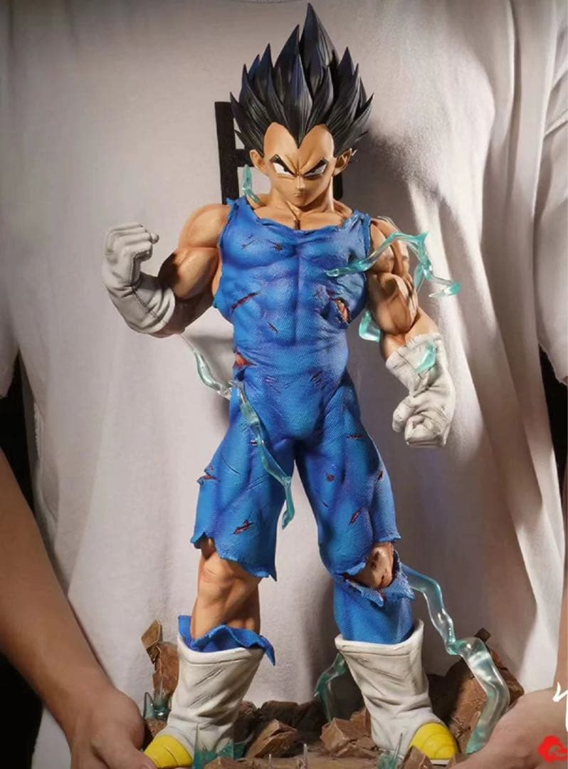 ドラゴンボール ベジータ ガレキ ガレージキット スタチュー X③④