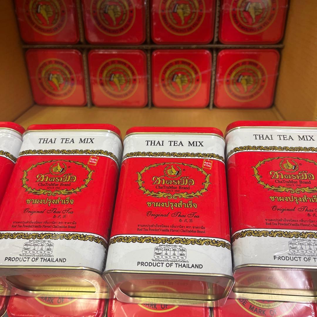 新品未開封 タイティー ×24缶 THAI TEA MIX チャトラムー