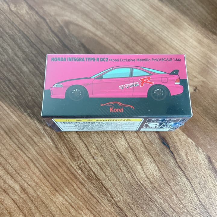EraCar Hondaインテグラ TYPE-RミニカーDC2 ピンク