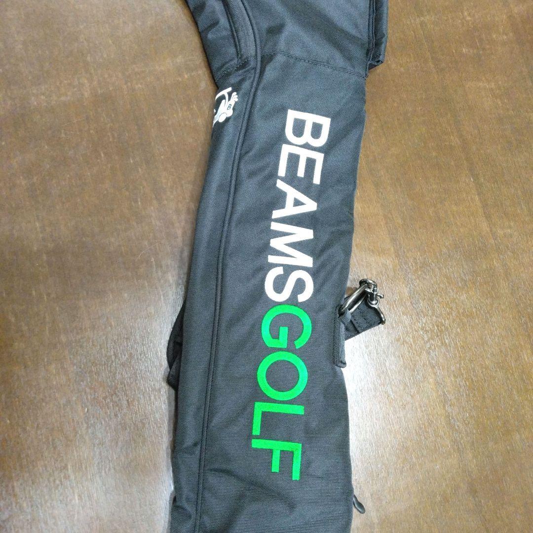 【美品】BEAMS GOLF クラブケース ブラック ゴルフバッグ 黒 ビームズ