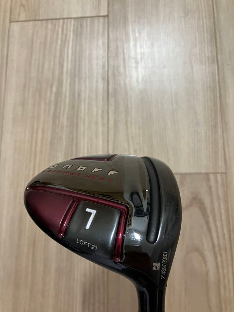 ONOFF アカ　フェアウェイウッド（2022年式）7W フレックスS