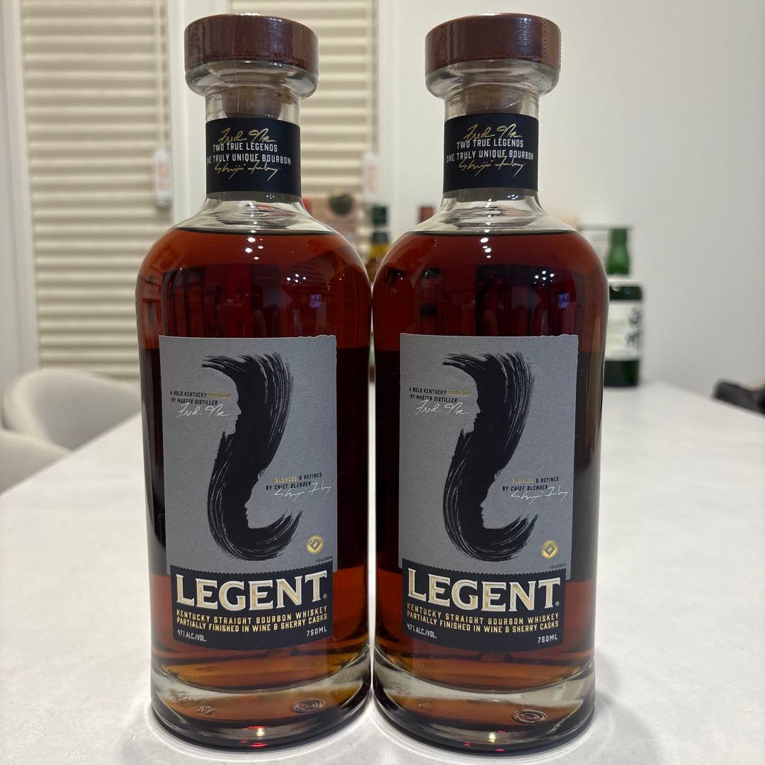 LEGENT バーボンウイスキー 700ml 47% 2本セット