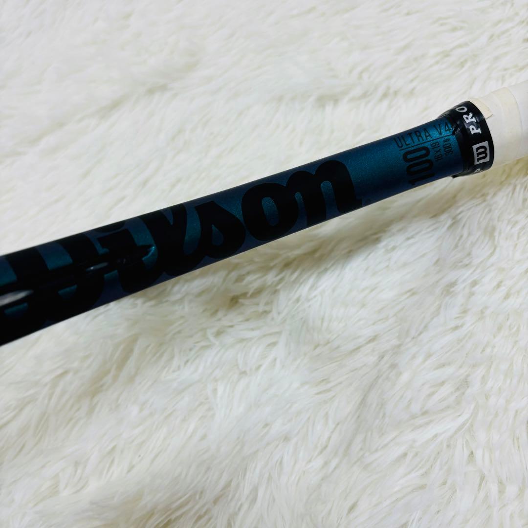 【極美品】Wilson Ultra 100 V 4.0 硬式テニスラケット