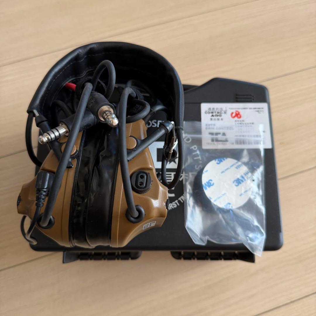 TCA COMTAC III デュアルコム ノイズリダクション ヘッドセット
