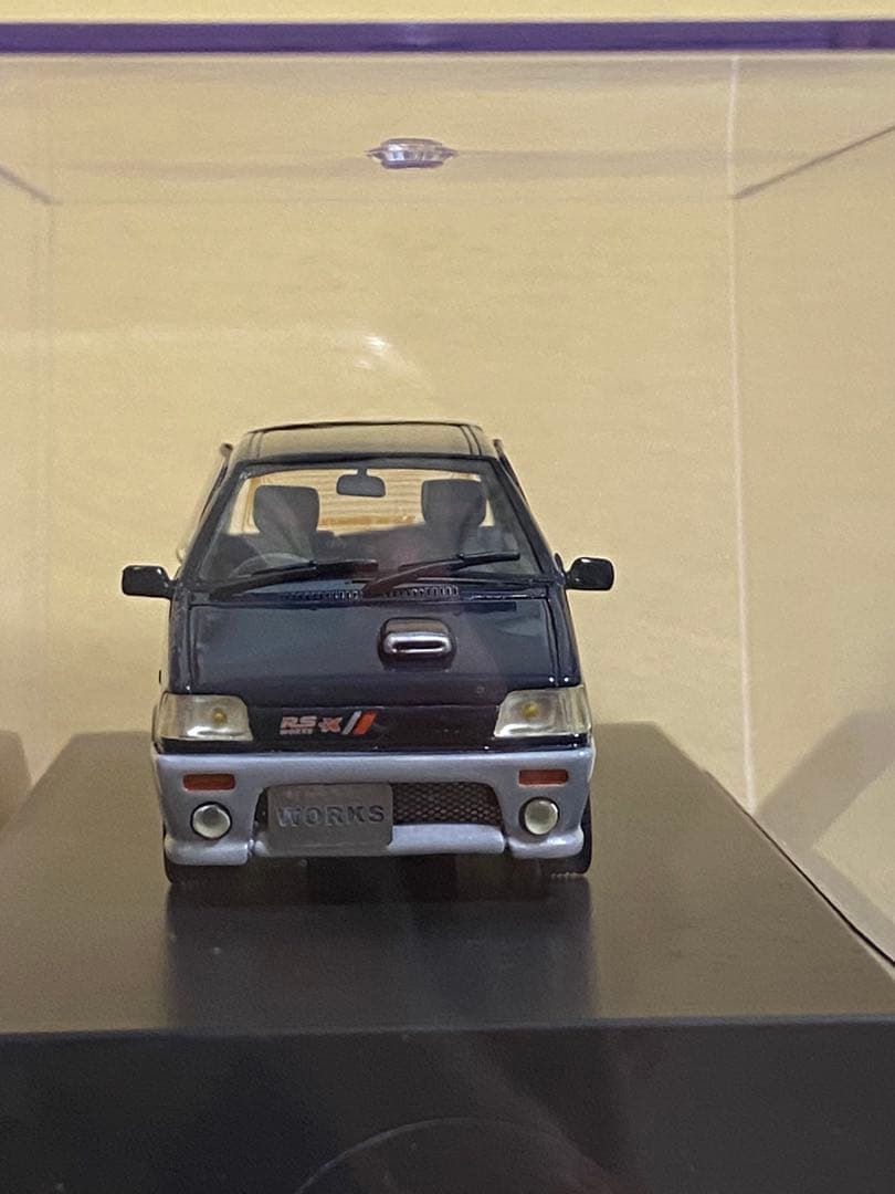 ハイストーリー1/43アルトワークスブルー