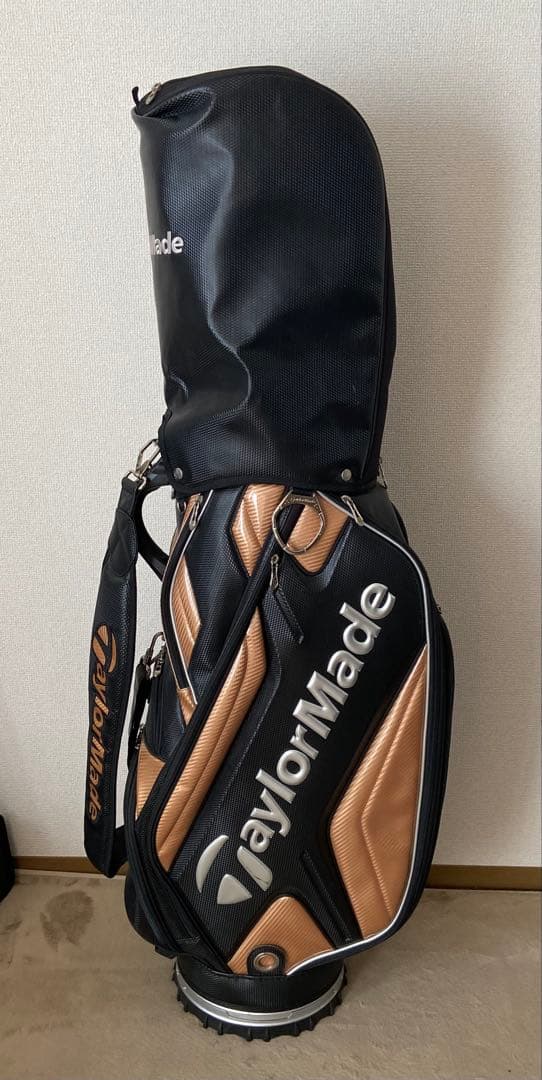 TaylorMade テーラーメイド キャディバッグ ブラック ブラウン