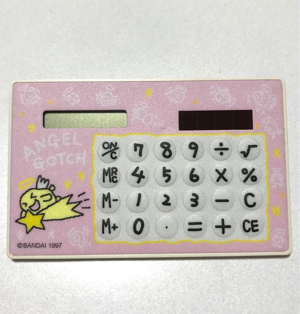 たまごっち　てんしっち　ソーラー電卓　平成レトロ　当時物