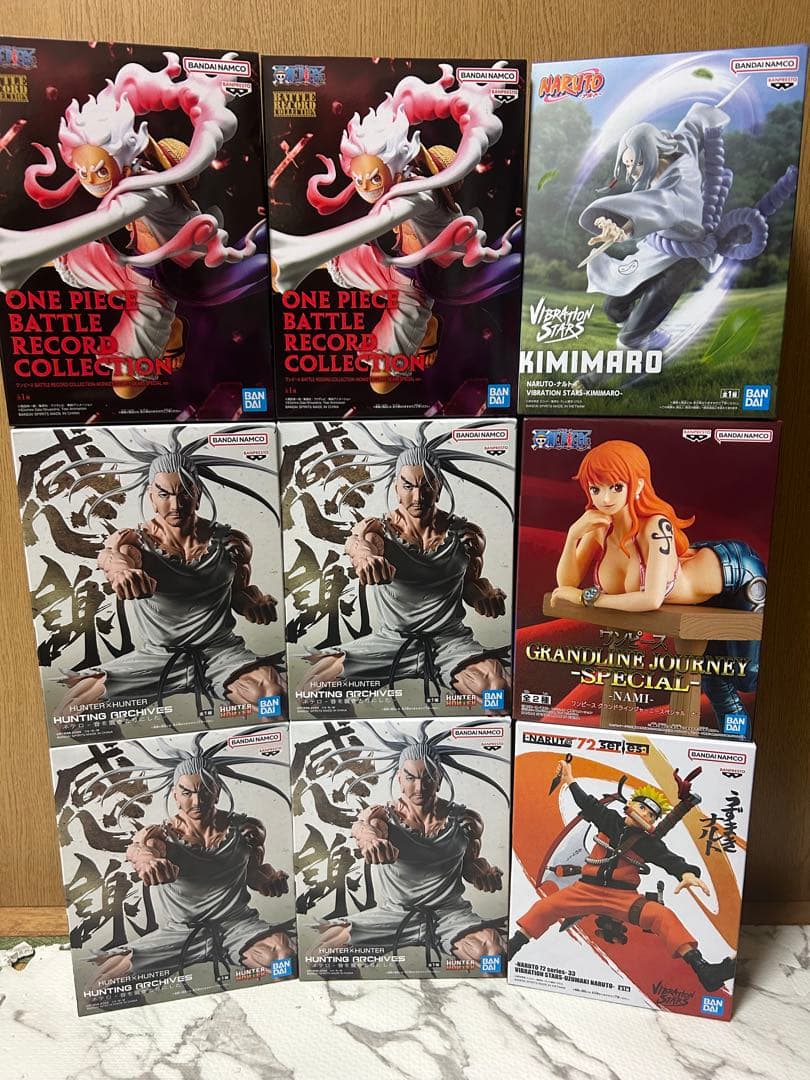 ジャンプフィギュア9個まとめ売り