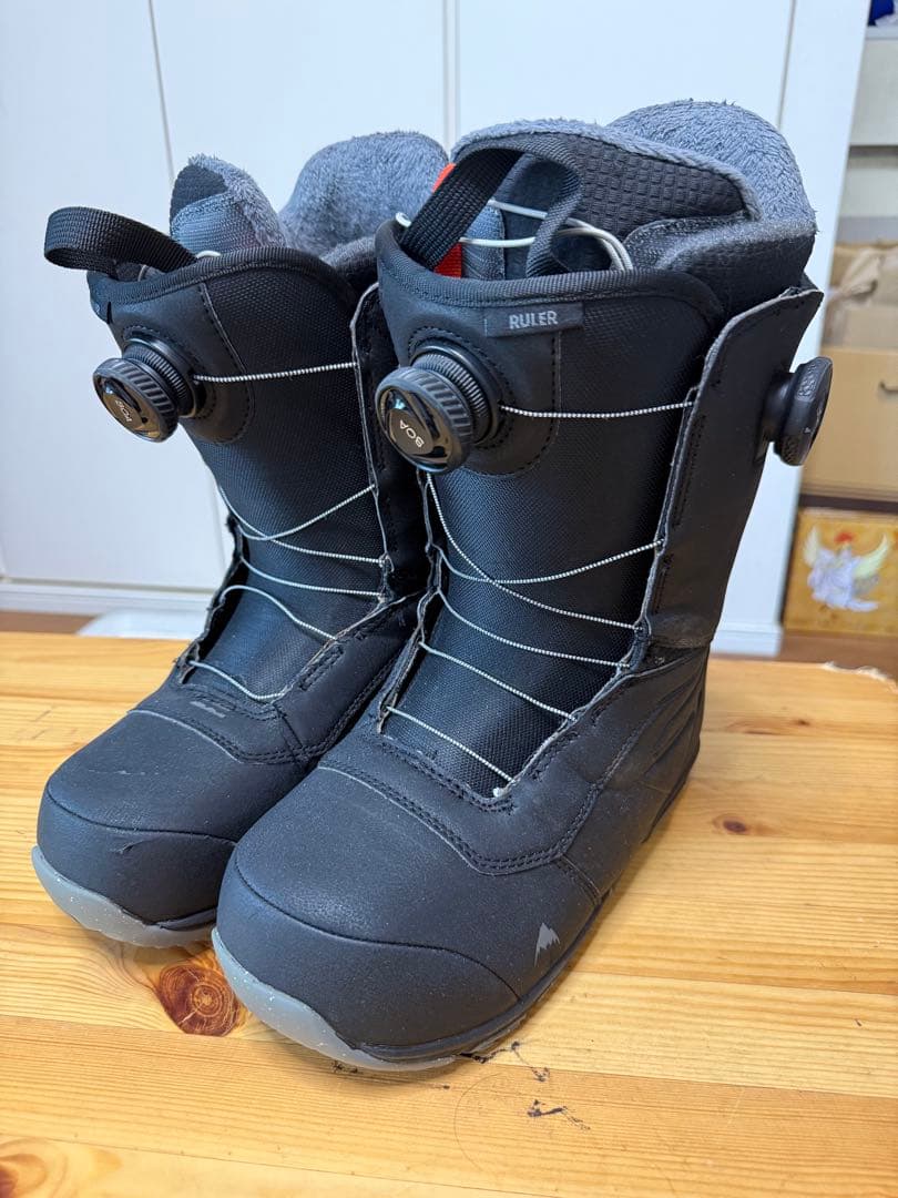 Burton☆ルーラー BOA ワイドスノーボードブーツ ブラック27.0cm