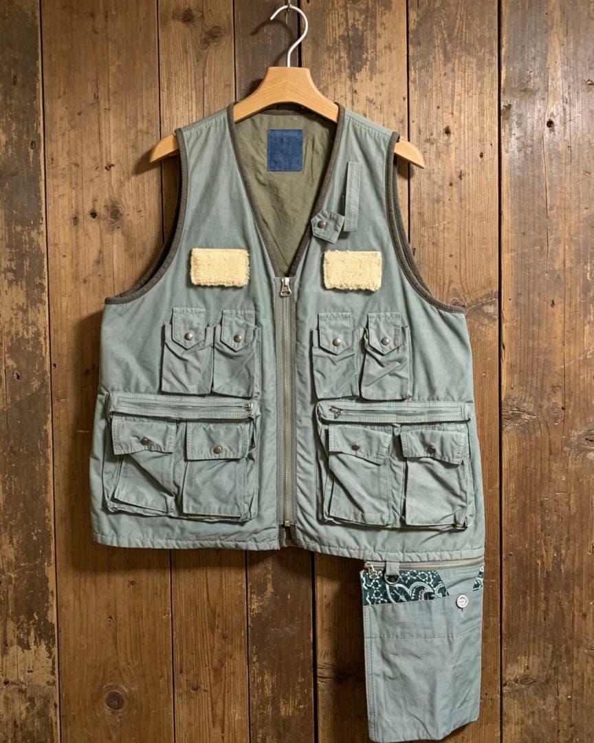 VISVIM PILAR FISHERMAN VEST フィッシャーマンベスト