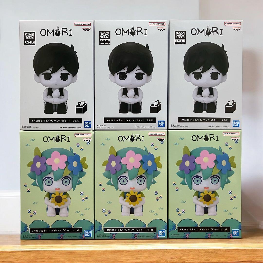 OMORI おすわりフィギュア オモリ バジル 6個セット