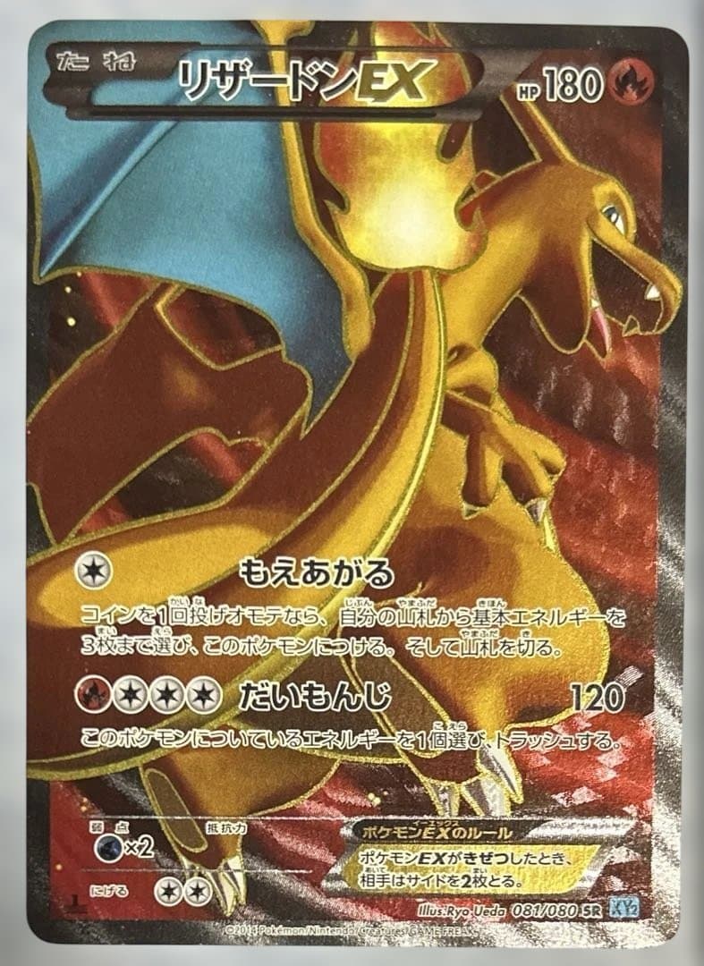 ポケモンカード　ワイルドブレイズ　リザードンEX SR 081/080 XY