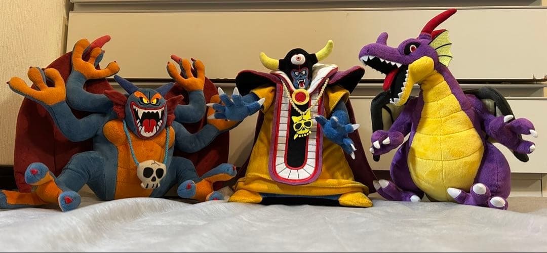 ドラゴンクエスト　伝説の魔王ぬいぐるみ　シドー　ゾーマ　りゅうおう　3点セット