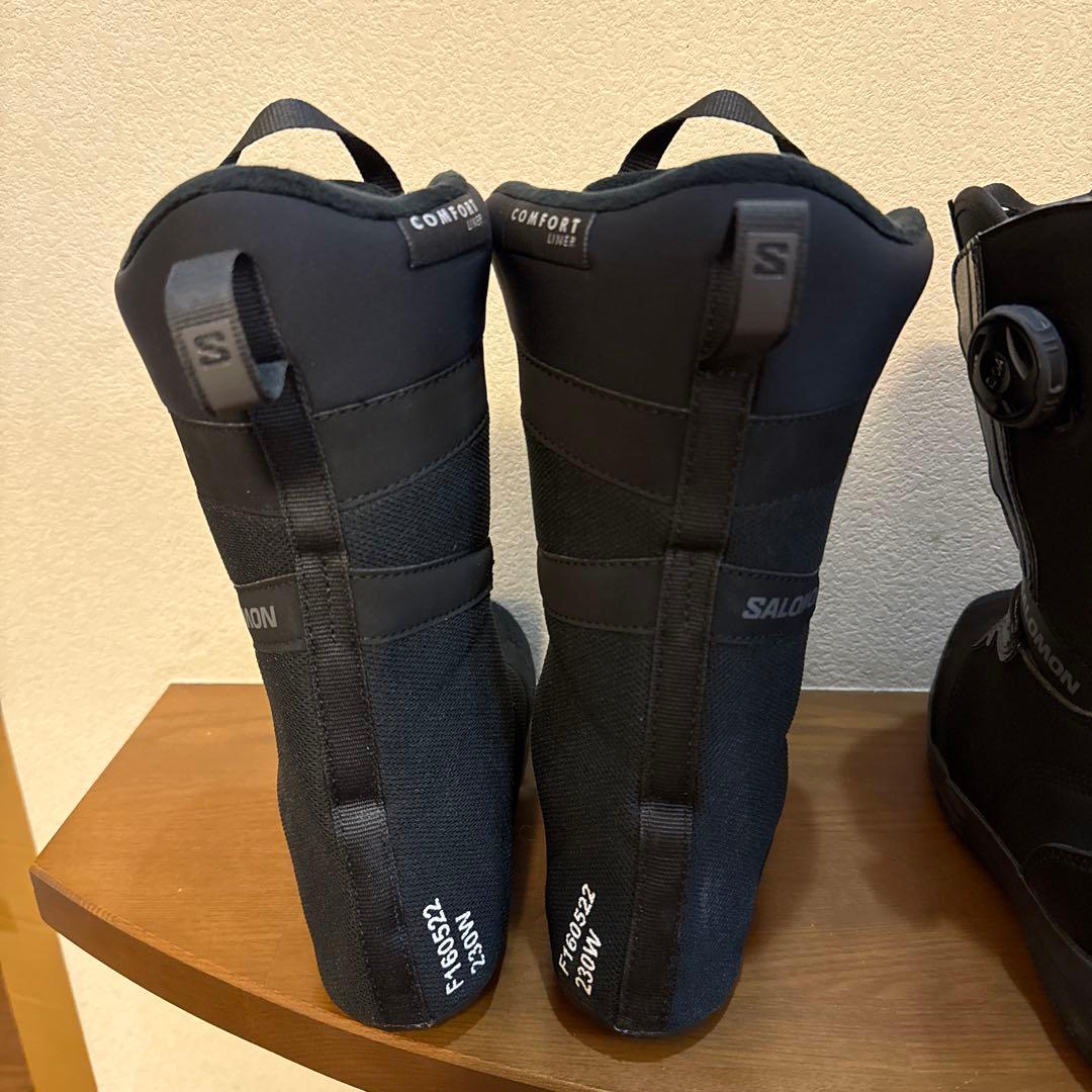 値下げ中！2023年モデル SALOMON IVYブラック 使用1回！保証残有！
