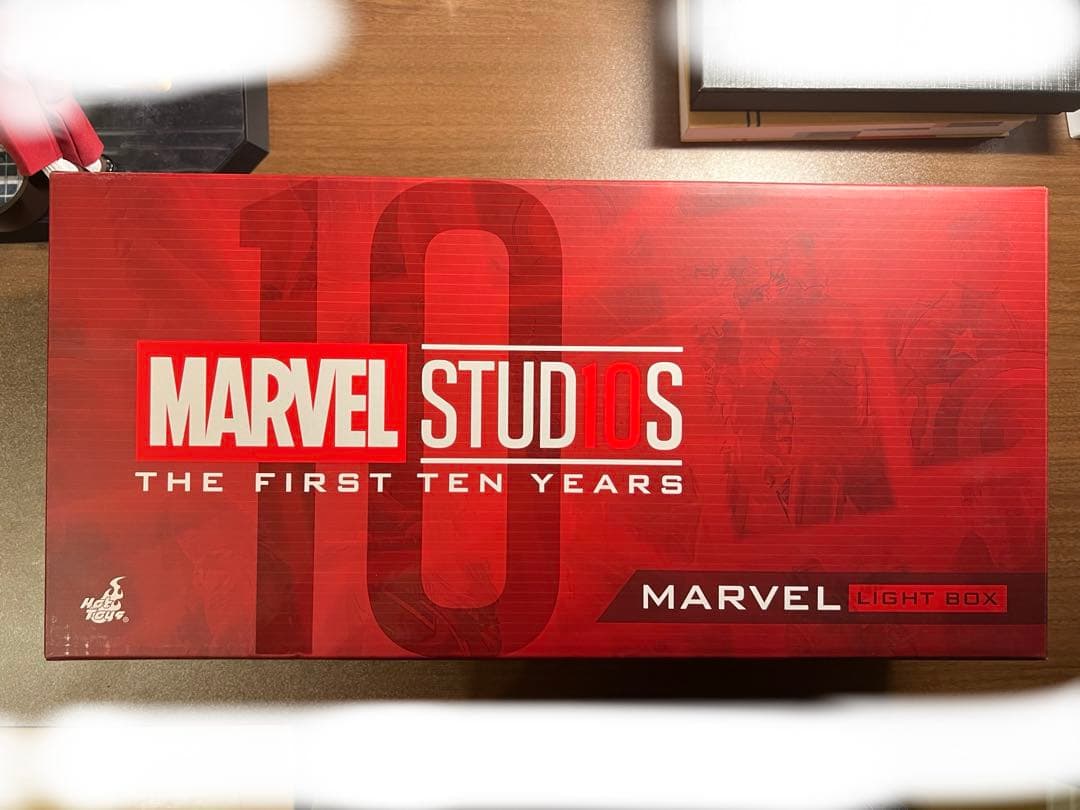 マーベル　marvel ロゴライトボックス